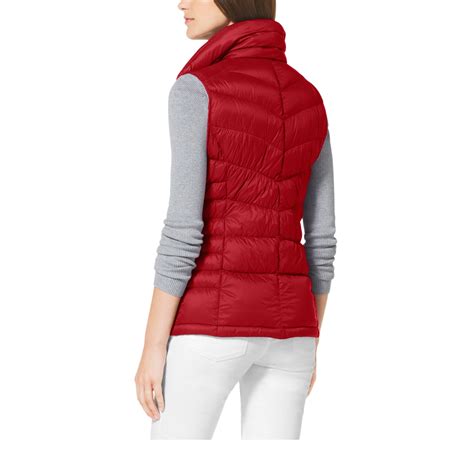 michael michael kors quilted nylon vest|Michael Kors suit vest.